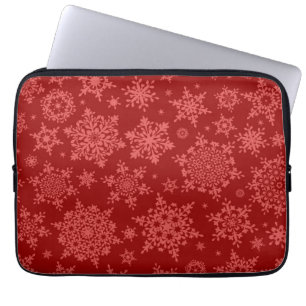 Funda Para Portátil Patrón de copo de nieve
