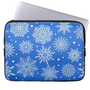 Funda Para Portátil Patrón de copo de nieve