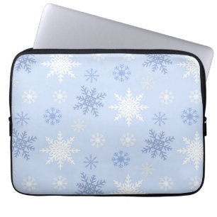 Funda Para Portátil Patrón de copo de nieve