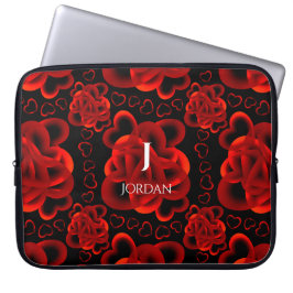 Funda Para Portátil Patrón de corazones abundantes