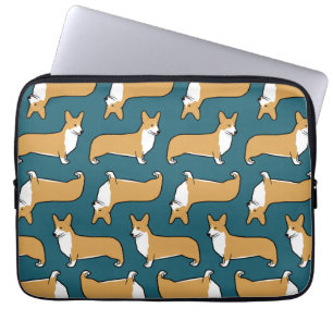 Funda Para Portátil Patrón de corgo galés