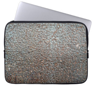 Funda Para Portátil Patrón de corrosión metálica marrón