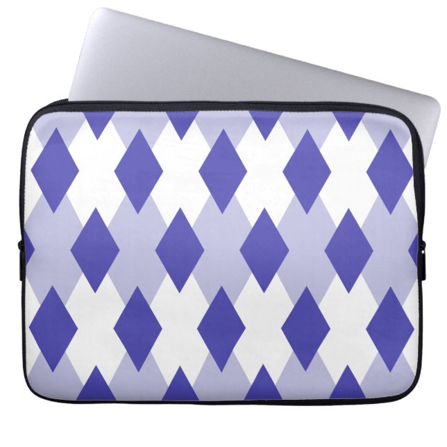 Funda Para Portátil Patrón de Cuadros Argyle_4A46B0 (Frente)
