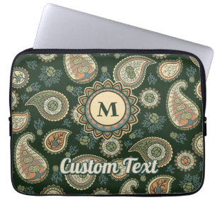 Funda Para Portátil Patrón de Cypress Paisley