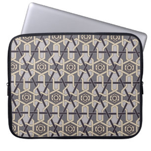 Funda Para Portátil Patrón de decoración de bordado de ornamento orien