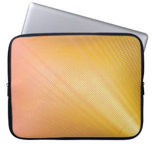 Funda Para Portátil Patrón de degradado mínimo. Diseño de la cubierta