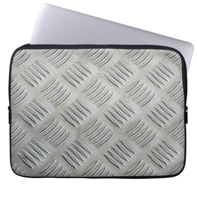 Funda Para Portátil Patrón de diamante de aluminio (Frente)