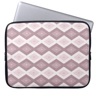 Funda Para Portátil patrón de diamante rosa de cuarzo Rosa
