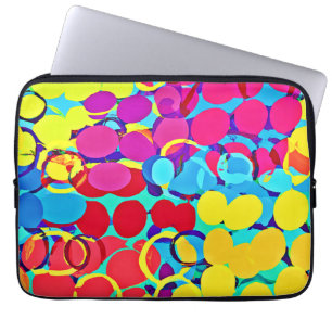 Funda Para Portátil Patrón de diseño y espectro de Moda colorido