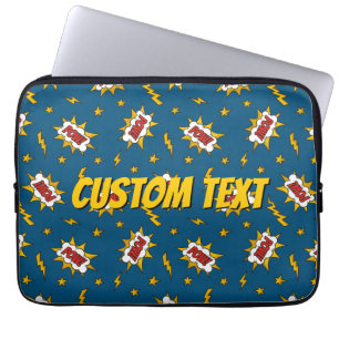 Funda Para Portátil Patrón de efecto de sonido de comic