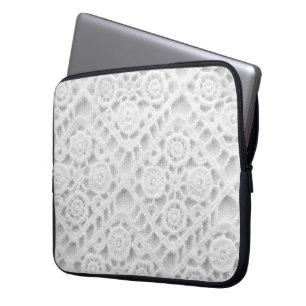 Funda Para Portátil Patrón de encaje crochet
