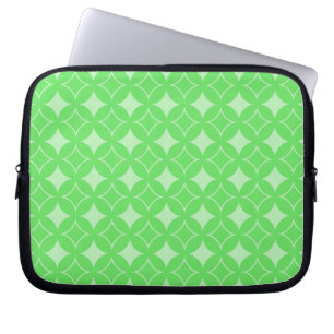 Funda Para Portátil Patrón de envío verde limón