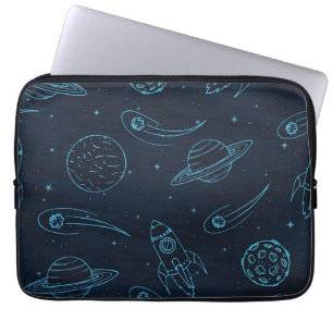 Funda Para Portátil Patrón de espacio
