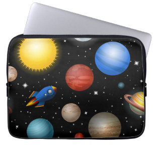 Funda Para Portátil Patrón de espacio