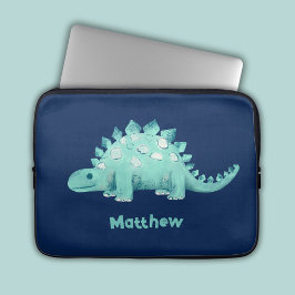 Funda Para Portátil Patrón de estegosaurio de dinosaurio
