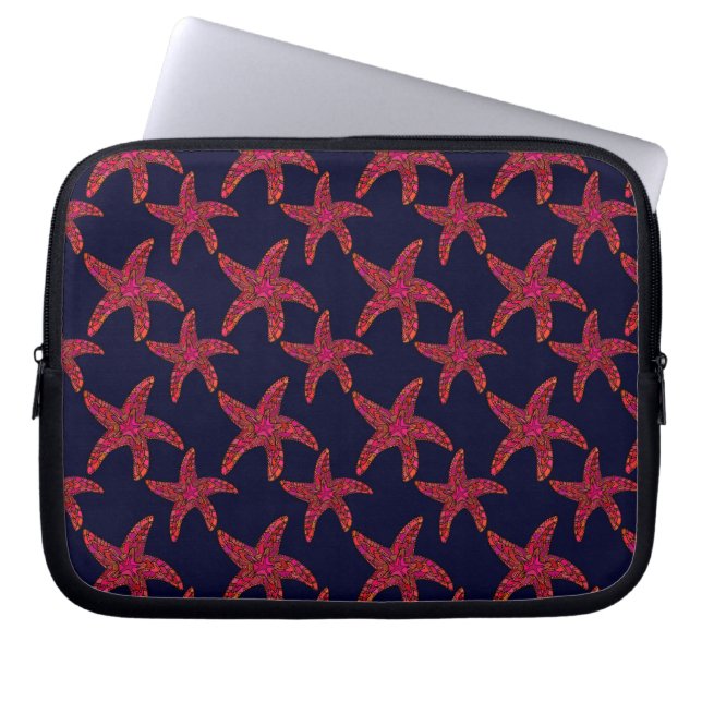 Funda Para Portátil Patrón de estilo Starfish (Frente)