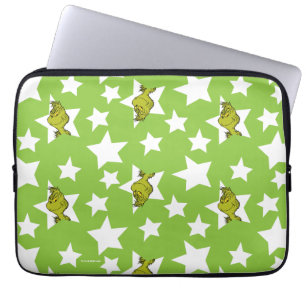 Funda Para Portátil Patrón de estrella que asoma el Grinch