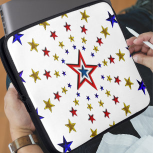 Funda Para Portátil Patrón de estrellas patrióticas