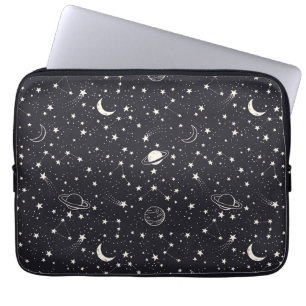 Funda Para Portátil Patrón de estrellas y planetas