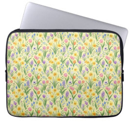 Funda Para Portátil Patrón de explosión de floración primaveral