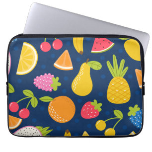 Funda Para Portátil Patrón de Fiesta de las olas de verano tropicales
