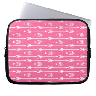 Funda Para Portátil Patrón de flechas rosadas calientes