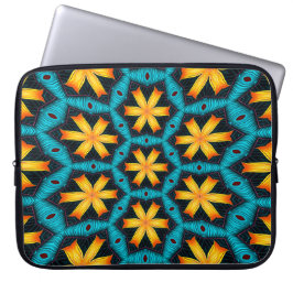 Funda Para Portátil Patrón de flores abstractas