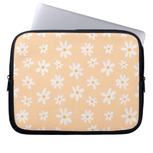 Funda Para Portátil Patrón de flores de margarita