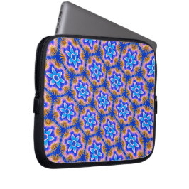 Funda Para Portátil Patrón de flores de pelusa