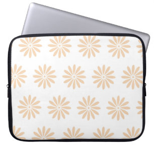 Funda Para Portátil Patrón de flores rosadas. arte, arte, antecedentes