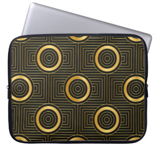 Funda Para Portátil Patrón de fondo vintage sin fisuras Art Deco
