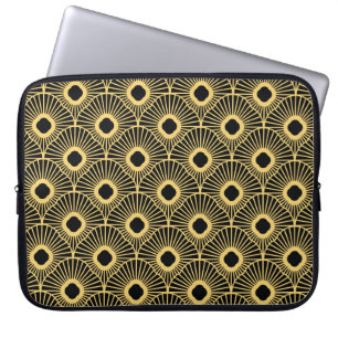 Funda Para Portátil Patrón de formas vintage