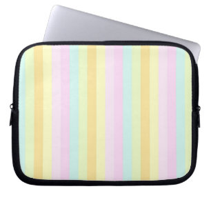 Funda Para Portátil Patrón de franjas verticales de patas suaves