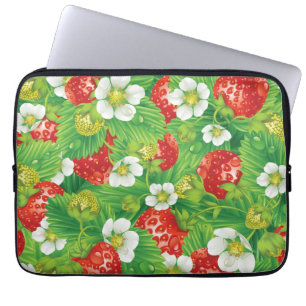 Funda Para Portátil Patrón de fresa