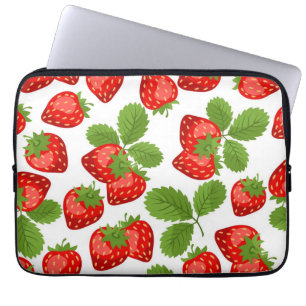 Funda Para Portátil Patrón de fresa