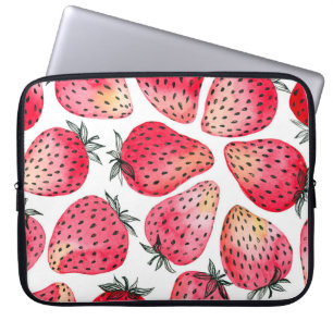 Funda Para Portátil Patrón de fresas acuáticas.