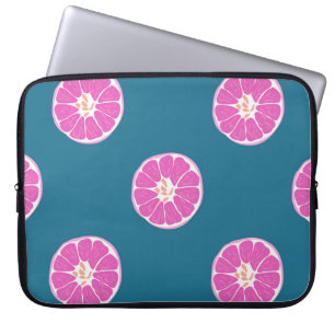 Funda Para Portátil Patrón de fruta sin fisuras con naranja. abstracto
