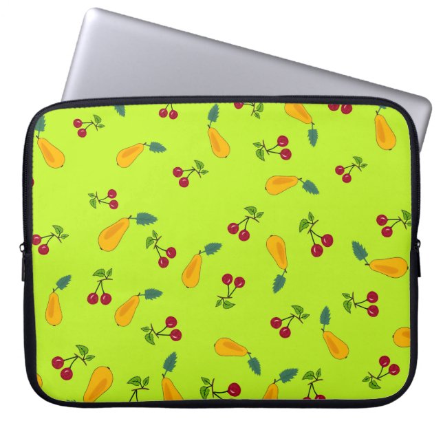 Funda Para Portátil Patrón de frutas (Frente)