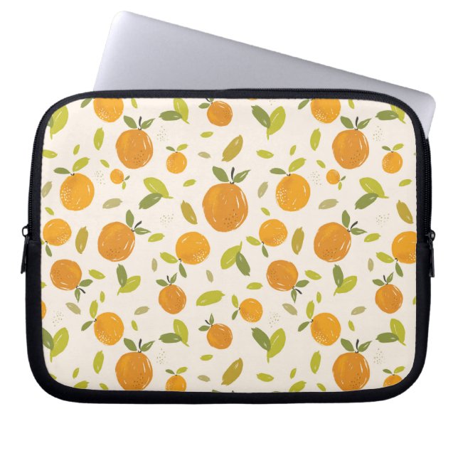 Funda Para Portátil Patrón de frutas de la cuchara (Frente)