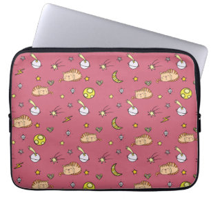 Funda Para Portátil Patrón de gato espacial lindo – Gatito cósmico ado