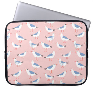 Funda Para Portátil Patrón de gaviotas de Personalizado suave