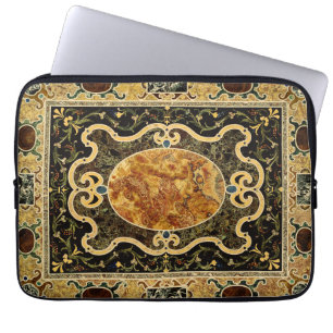 Funda Para Portátil Patrón de Gemstone de la Antigua Ornamental Italia