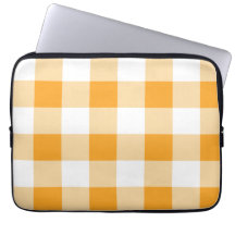 Patrón de Gingham amarillo