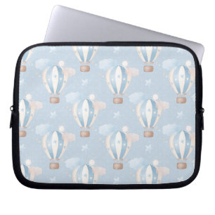 Funda Para Portátil Patrón de globos azules