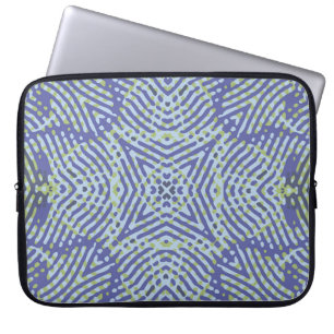 Funda Para Portátil Patrón de grabado de color. Vintage ilustrationabi