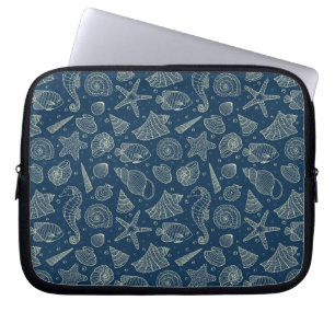 Funda Para Portátil Patrón de habitantes oceánicos 2