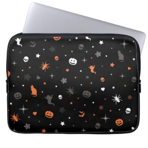 Funda Para Portátil Patrón de Halloween