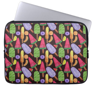 Funda Para Portátil Patrón de helado Patrón de las lolias langosta