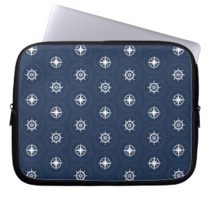 Funda Para Portátil Patrón de herramientas marítimas