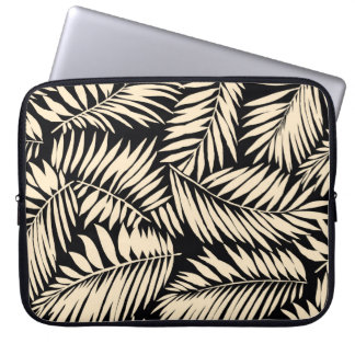 Funda Para Portátil Patrón de hojas de palma sin foco en
